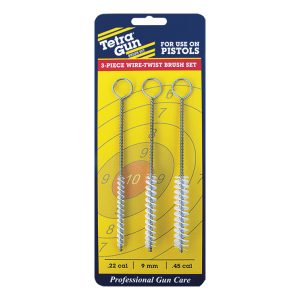 Tetra Gun | 3-Piece Wire Twist Brush Set | Wit