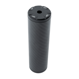 Delta Force | Geluiddemper | .25 / 6.35mm | Zwart