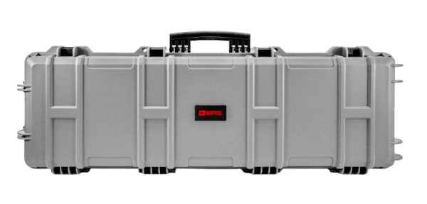 Nuprol | Geweerkoffer Large | Grijs | Pluckfoam