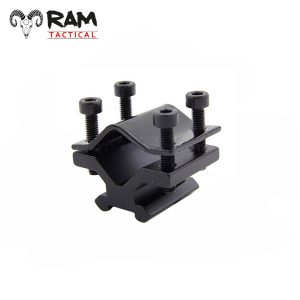 Ram Tactical | Bipod montage blok | Zwart