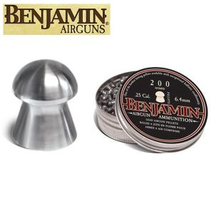 Benjamin | Domed | 6.35mm / .25 | 27.9gr | 200st | Zilver