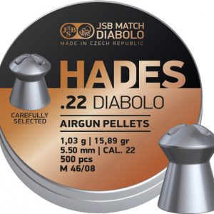 JSB | Hades | 5.5mm / .22 | 15.89gr | 500st | Zilver