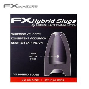 FX Airguns | Hybrid Slugs HP | 5.5mm / .22 | 22gr | 100st | Zilver
