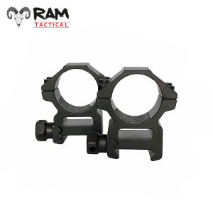 RAM Tactical | Mount Medium | Picatinny | 1 Inch | Zwart