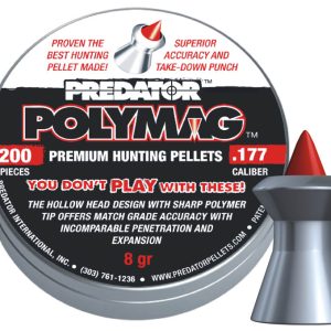 JSB | Predator Polymag | 4.5mm / .177 | 8gr | 200st | Zilver
