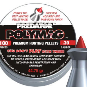 JSB | Predator Polymag | 7.62mm / .30 | 44.75gr | 100st | Zilver