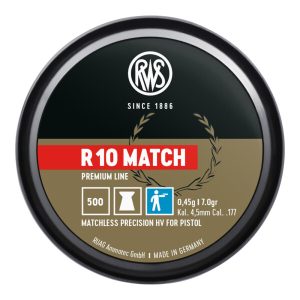 RWS Kogeltjes R10 Match 4.5mm 7gr