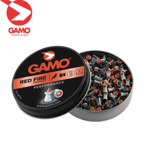 GAMO | Airgun Pellets | 5.5 mm / .22 | Red Fire | 15.42gr | 100st | Zilver
