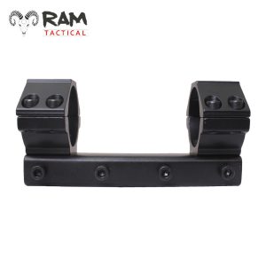 RAM Tactical | Scope Low Mount Rail | 30mm | Weaver | Zwart