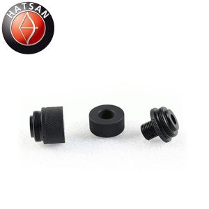 Hatsan | Geluiddemperadapter QE 1/2 UNF | Zwart