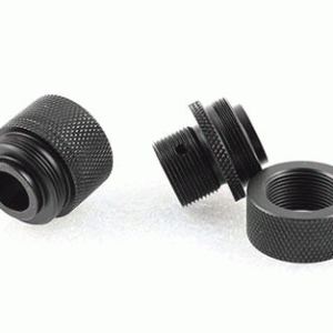 DonnyFL | Geluiddemperadapter Hatsan QE .357/.457 M18x1 | Zwart