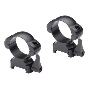 Nikko Stirling | Steel-LOK Quick Release Steel Mounts | Weaver | Low | 34mm | Zwart