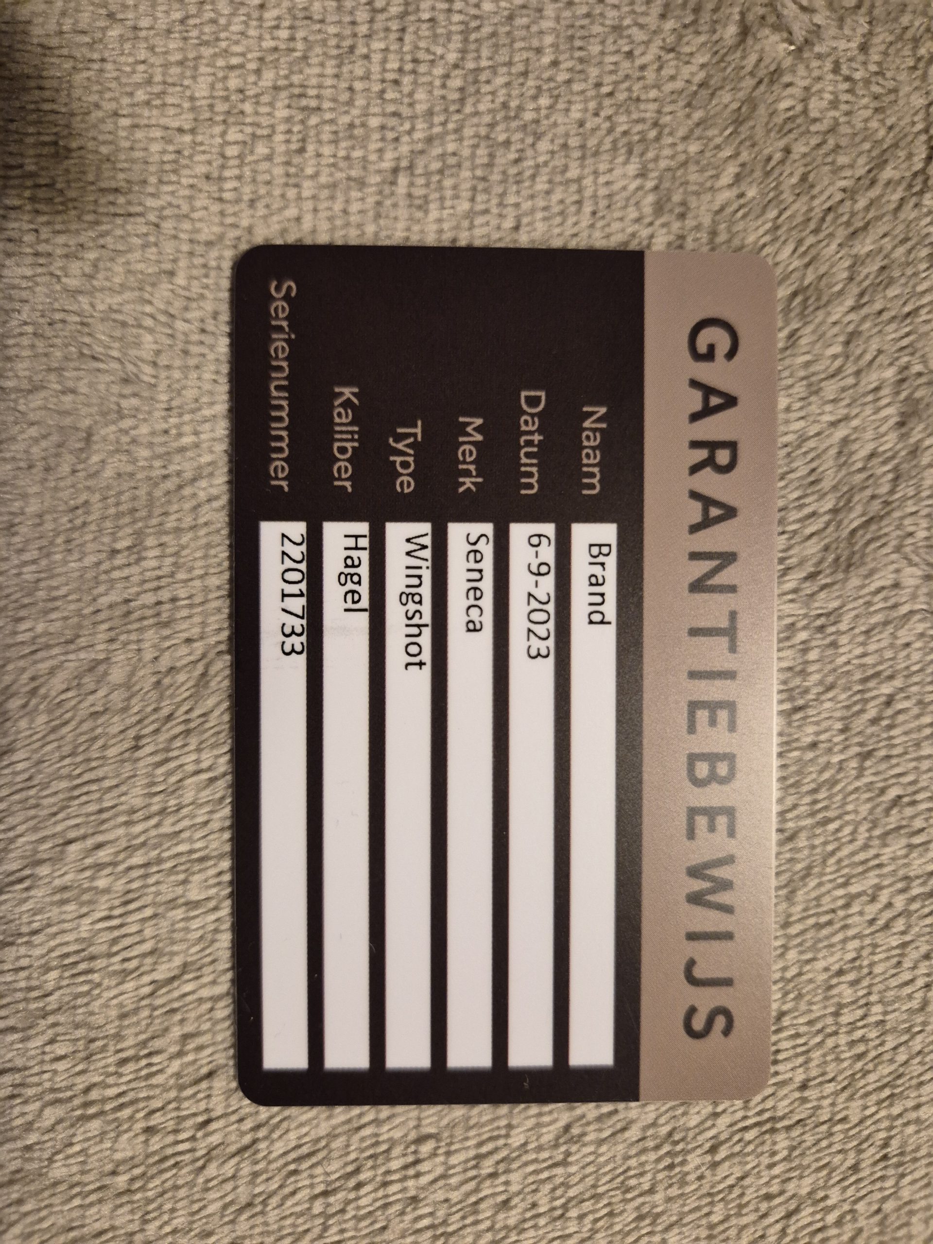 Seneca wingshot .50 (12,7mm)