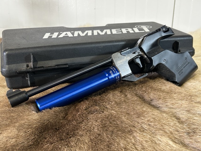 Hammerli 480 4,5mm Match pistool 10mtr pcp