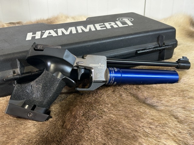 Hammerli 480 4,5mm Match pistool 10mtr pcp