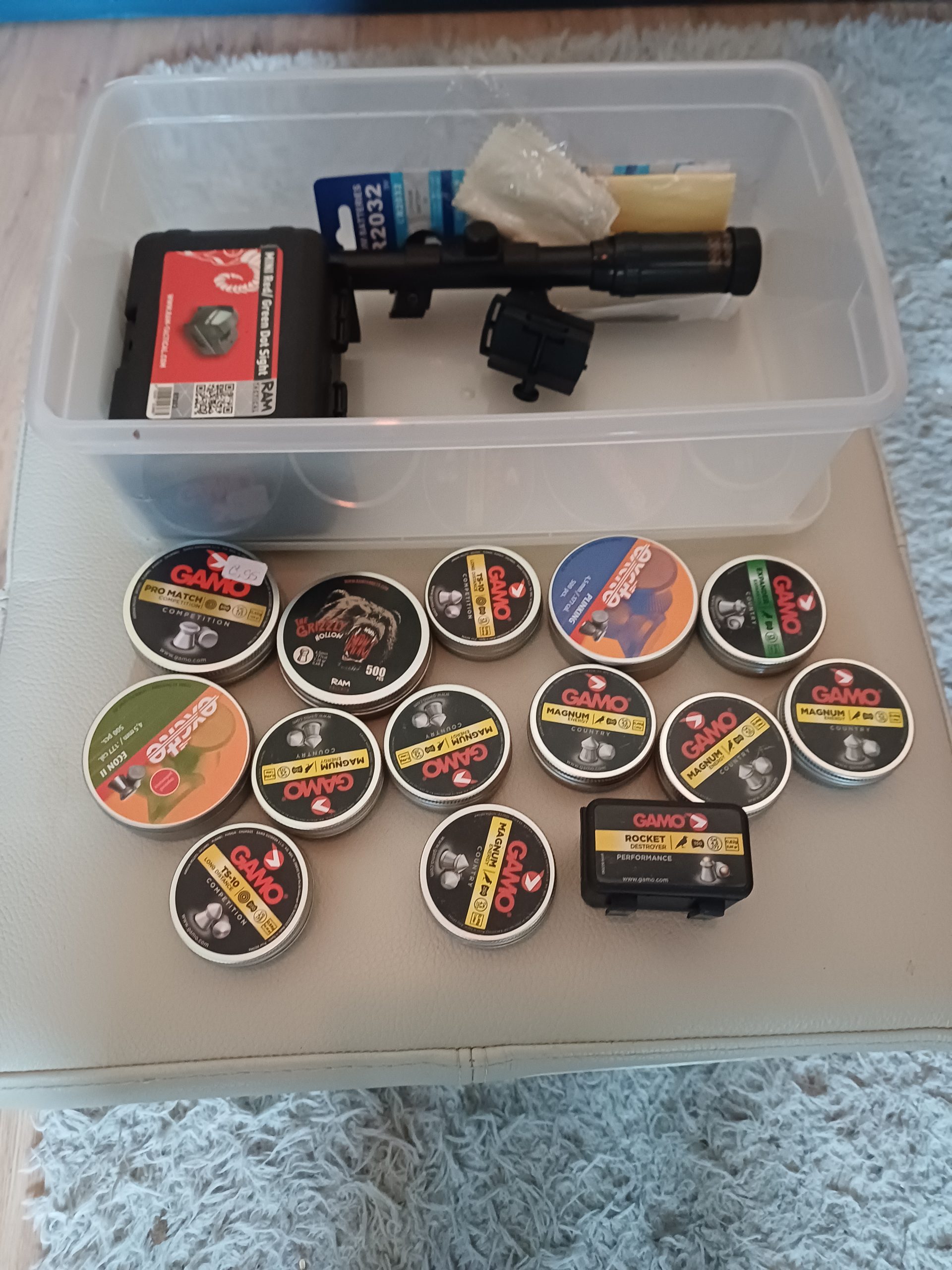 Knikloop Luchtbuksen Verzameling te koop
