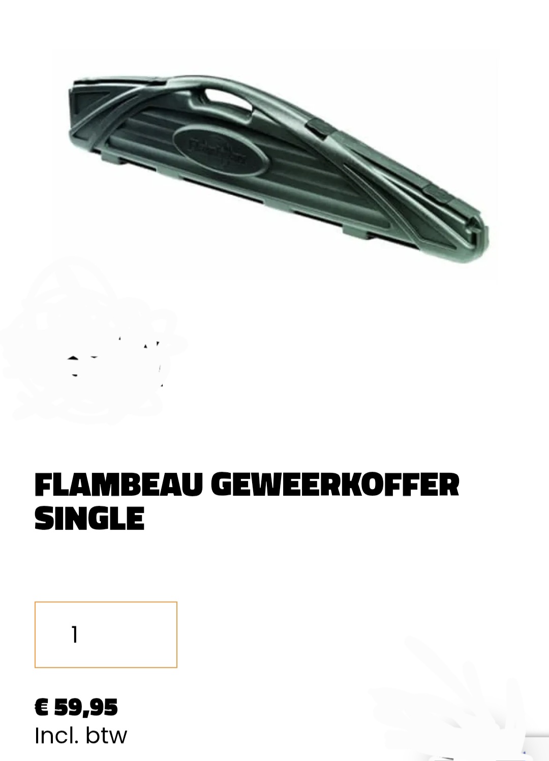 Weinrauch HW30 met rictvizier en hardcase ZGAN
