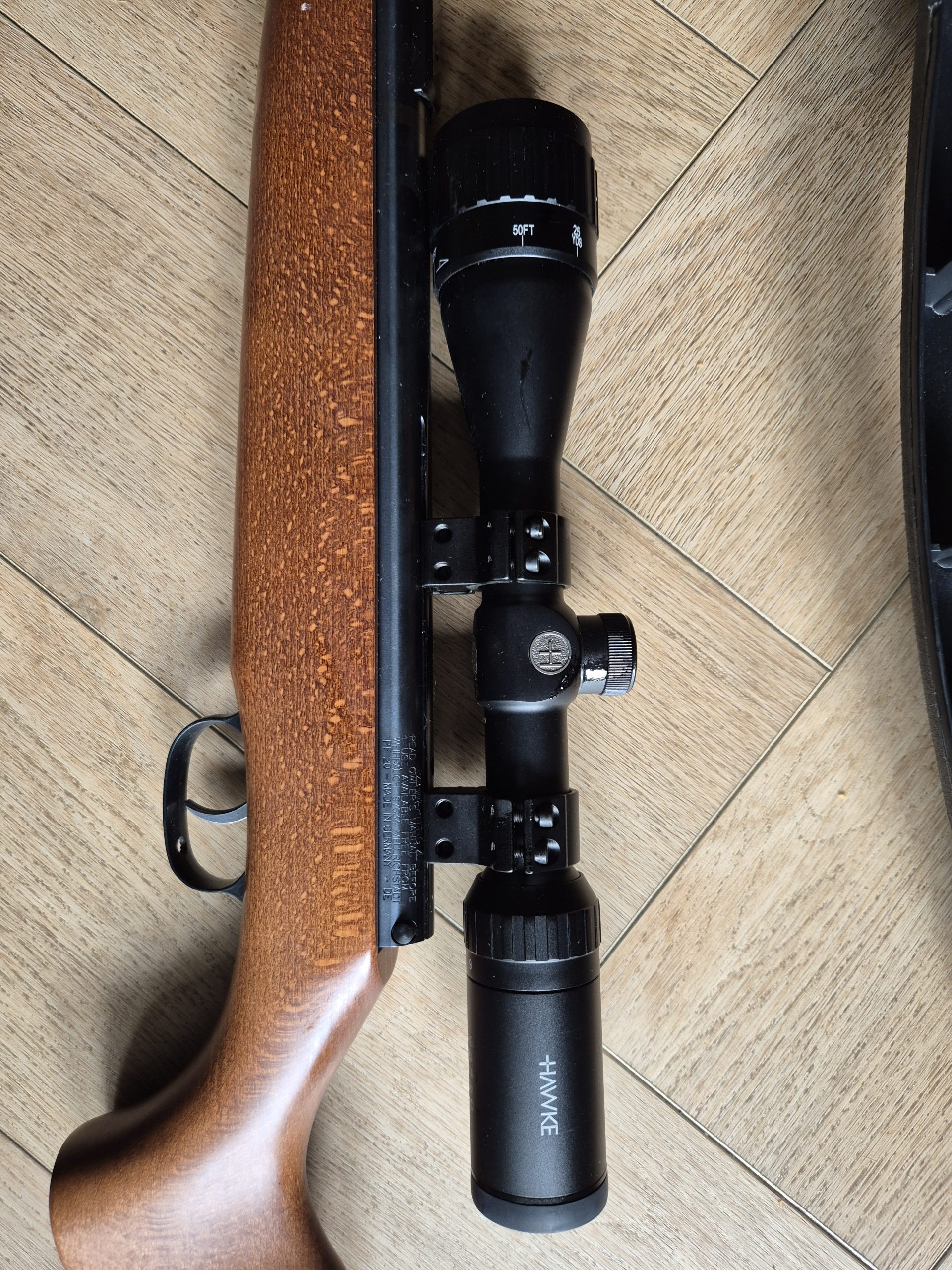 Weinrauch HW30 met rictvizier en hardcase ZGAN