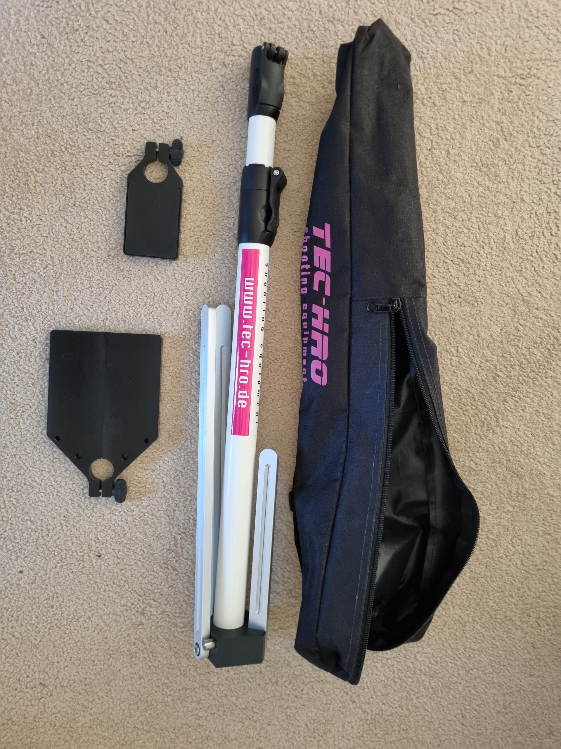 TEC-HRO geweersteun 10 meter staand discipline