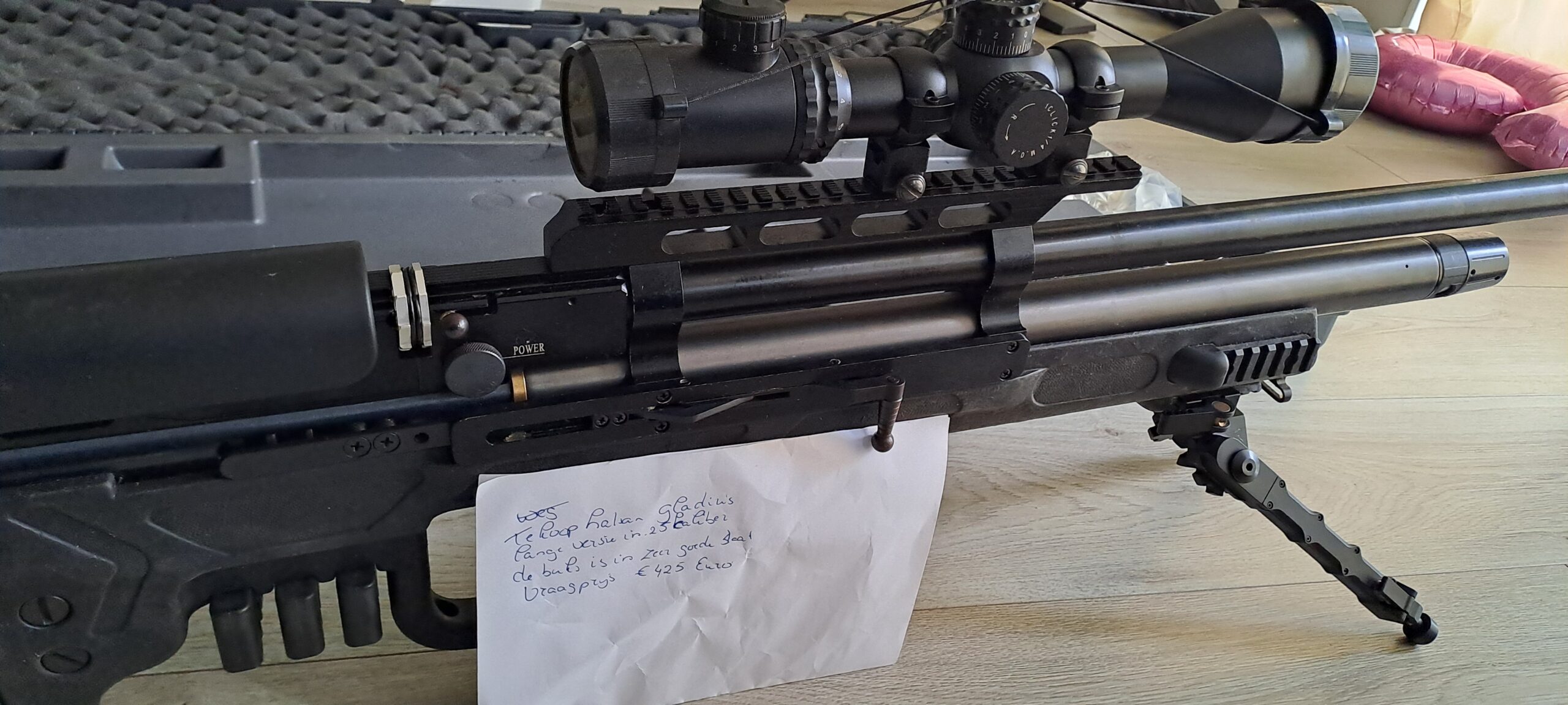 Hatsan Gladius long in .25cal