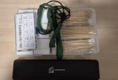 Complete set bestaande uit drie luchtbuksen, 1x PCP, 2x Knikloop, Luchtfles 232 bar