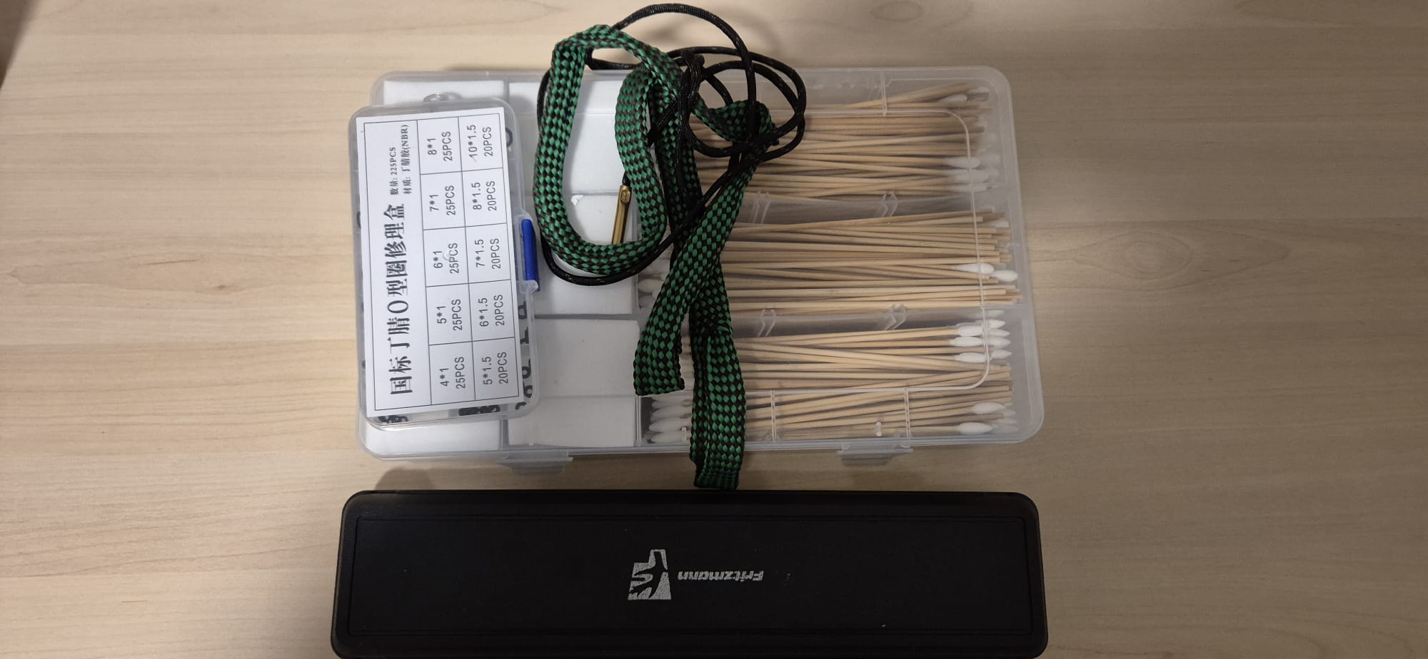 Complete set bestaande uit drie luchtbuksen, 1x PCP, 2x Knikloop, Luchtfles 232 bar