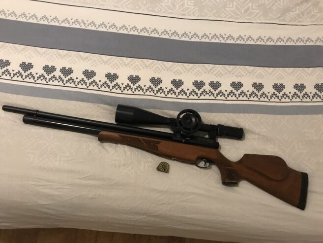 Te koop Air Arms 22 met richtkijker
