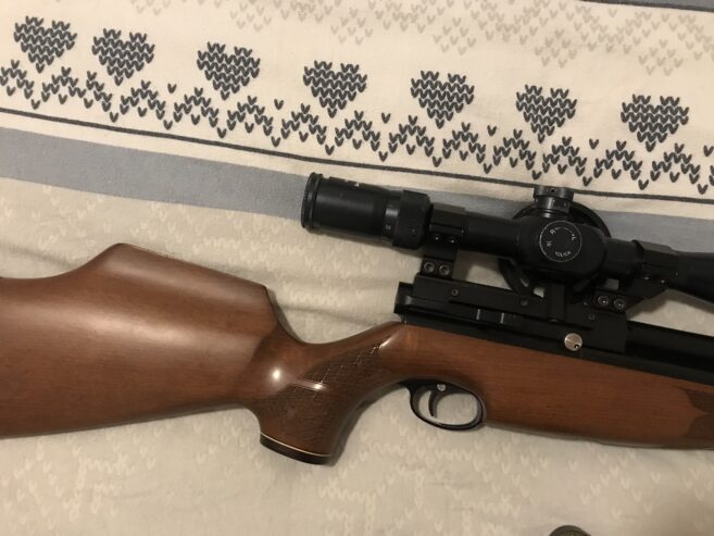 Te koop Air Arms 22 met richtkijker