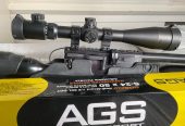 Z.g.a.n. Hatsan Hercules 9 mm inclusief vulslang, Donny geluidsdemper en AGS 6-24 maal 50 richtkijker