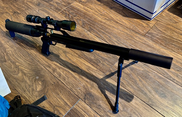 Gunpower Shadow 5,5mm zeer compleet