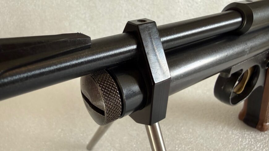 Crosman 2240 met upgrades, 5,5mm co2 pistool