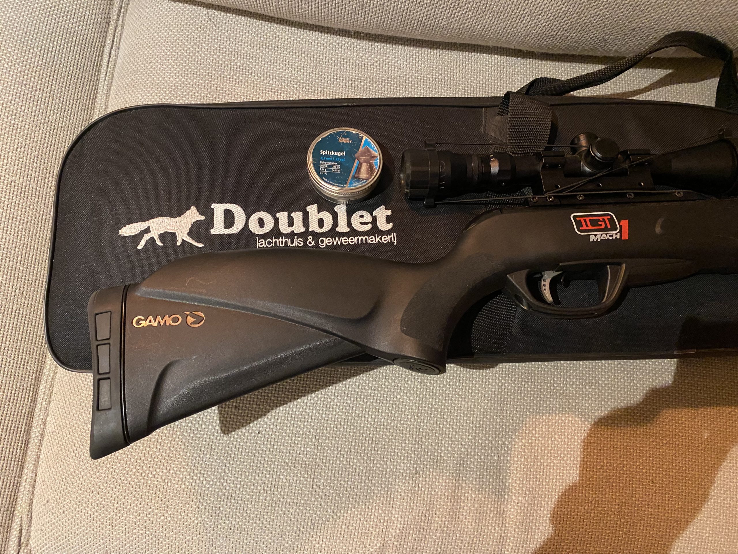 Luchtbuks gamo igt mach 1 5.5