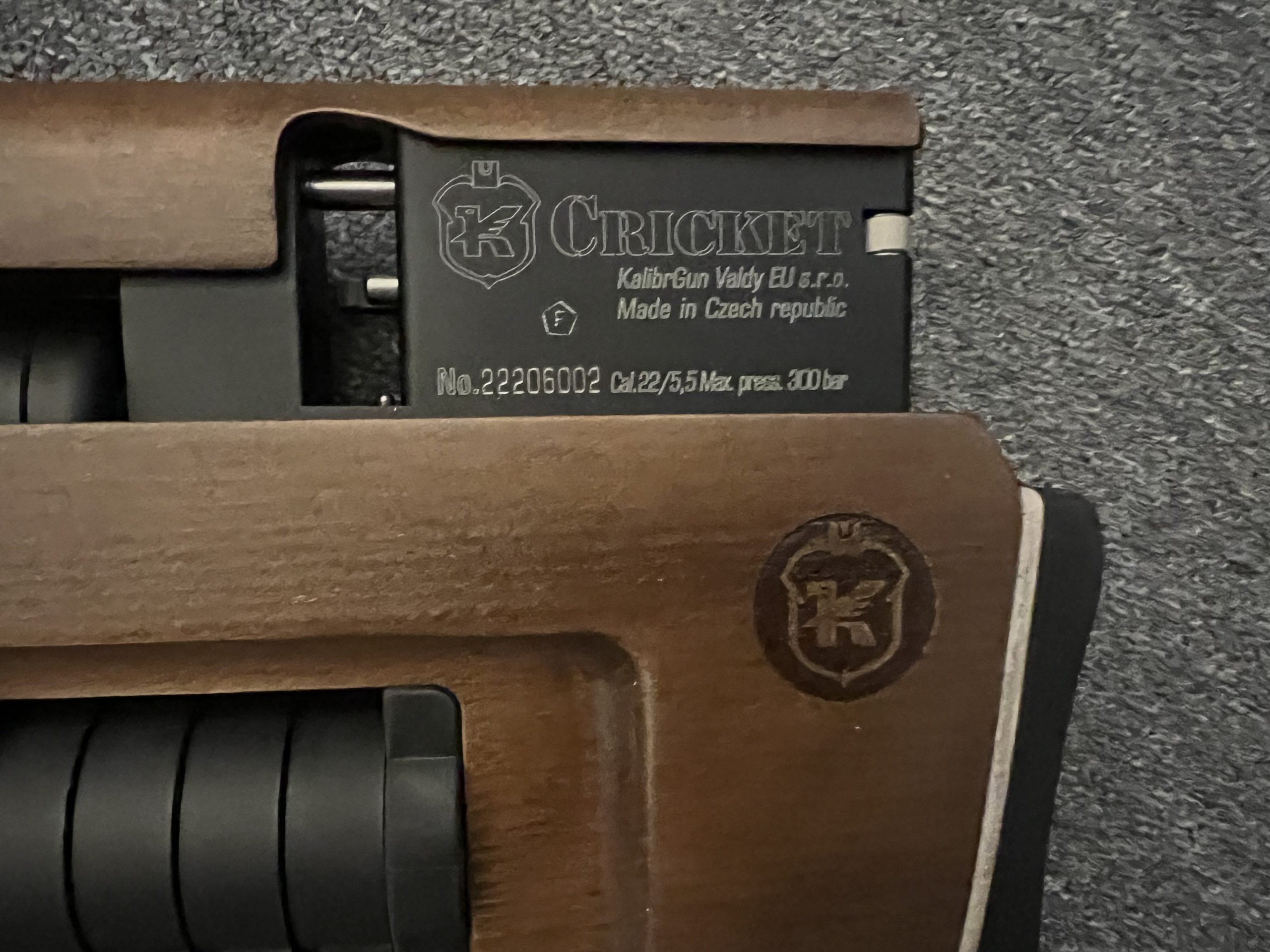 Kalibrgun cricket 5.5 mm