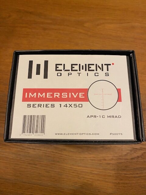 Element Immersive 14×50