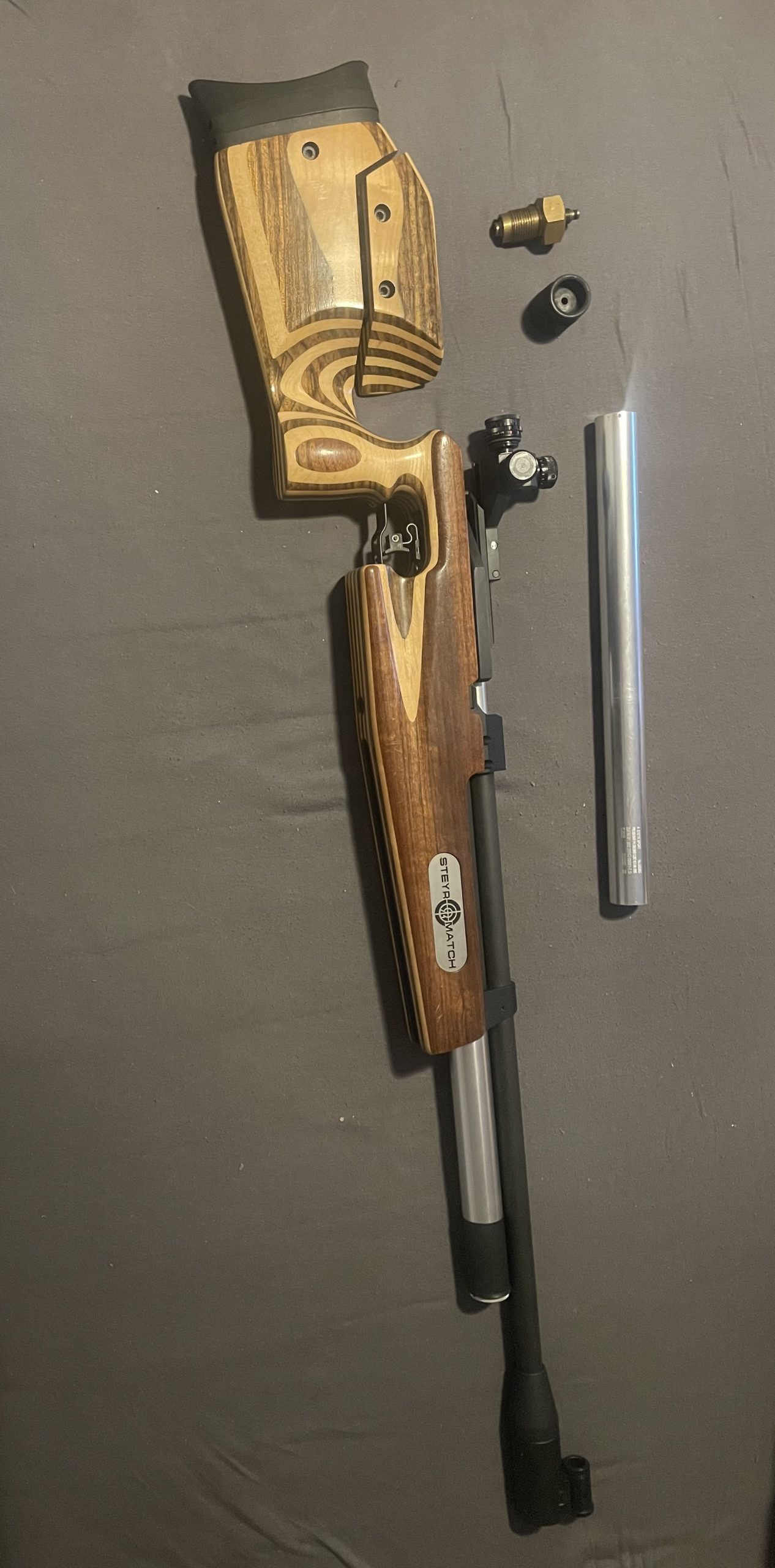 Te Koop Steyr match2 PCP Match 4,5mm