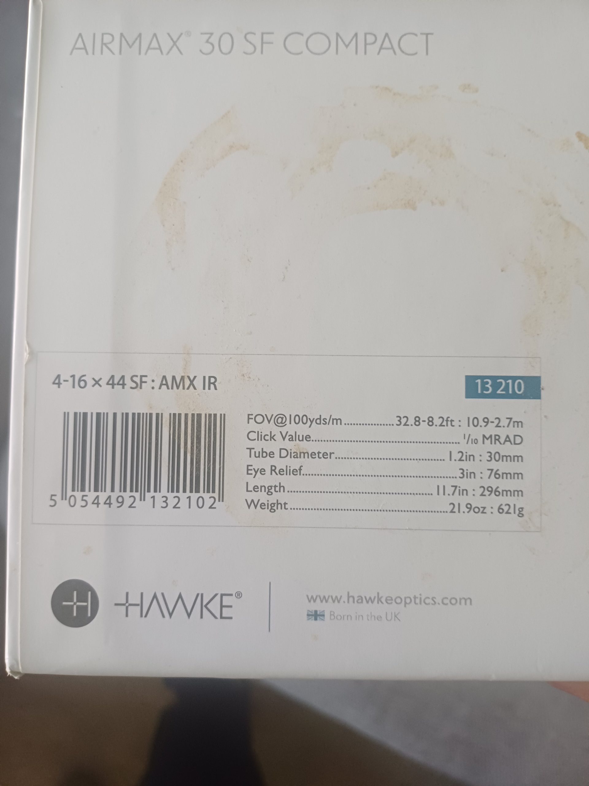 FX Crown MKII .22 Inc airmax 30sf compact