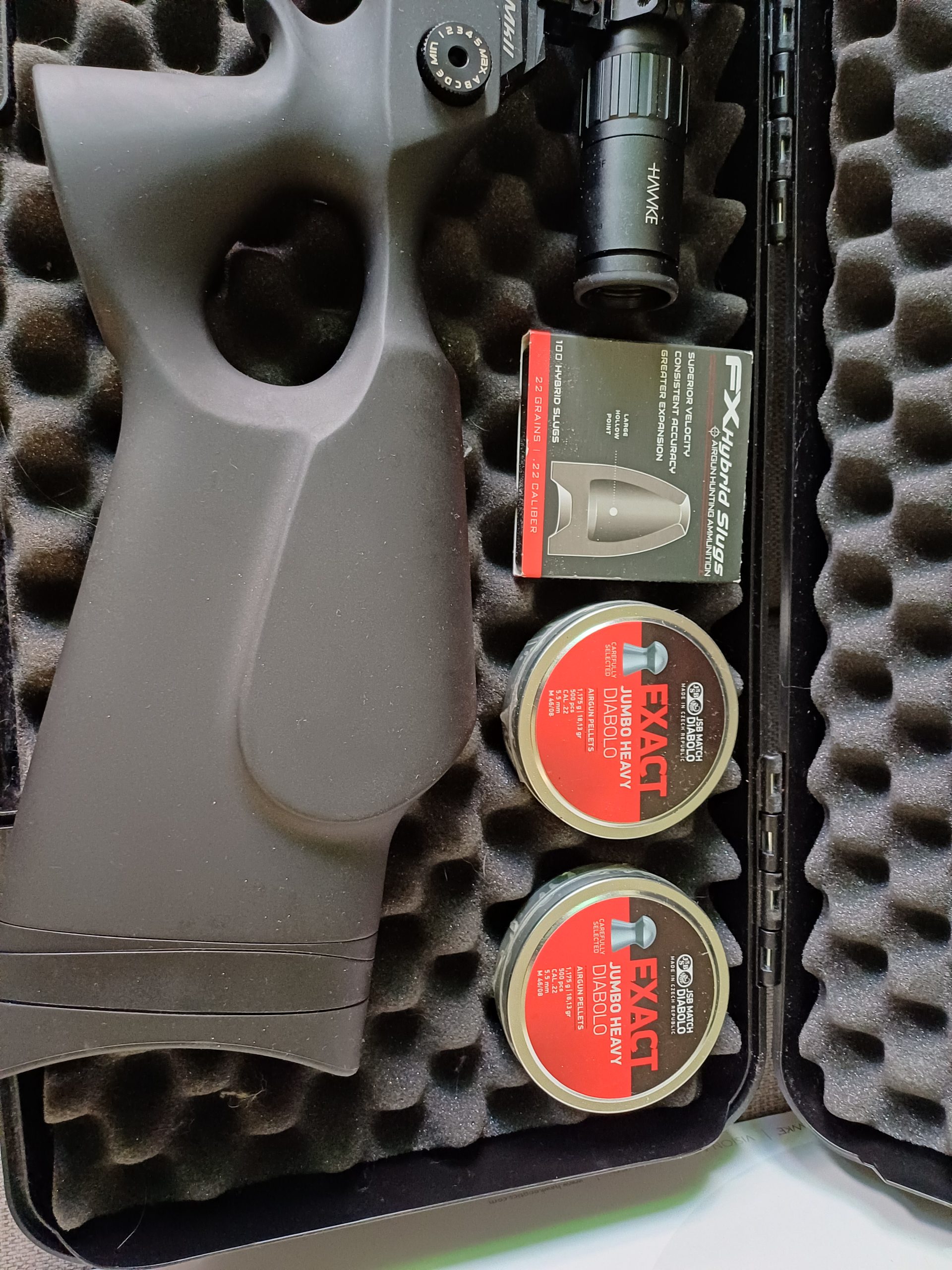 FX Crown MKII .22 Inc airmax 30sf compact