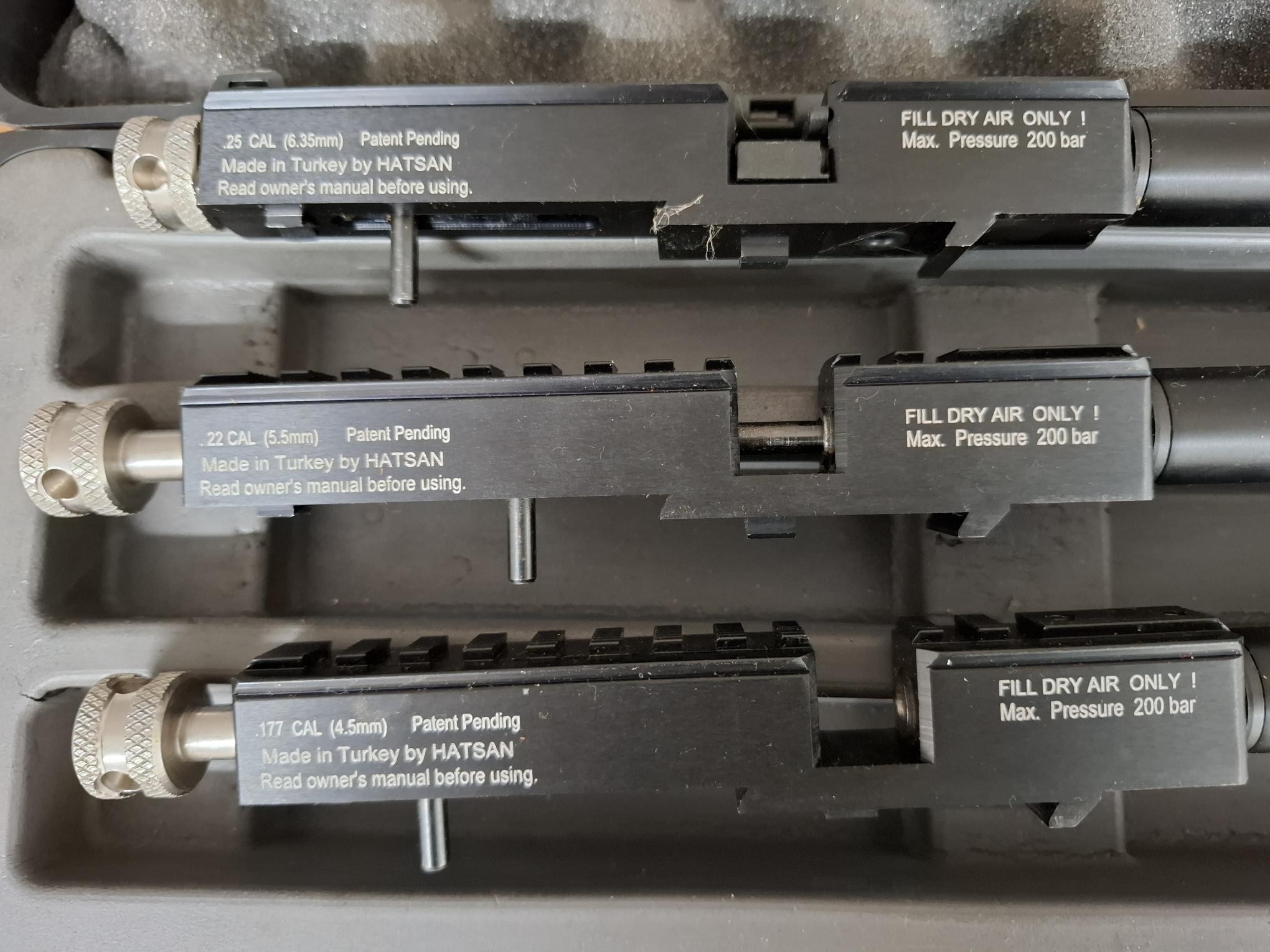 Hatsan Hydra QE 3 Barrel set
