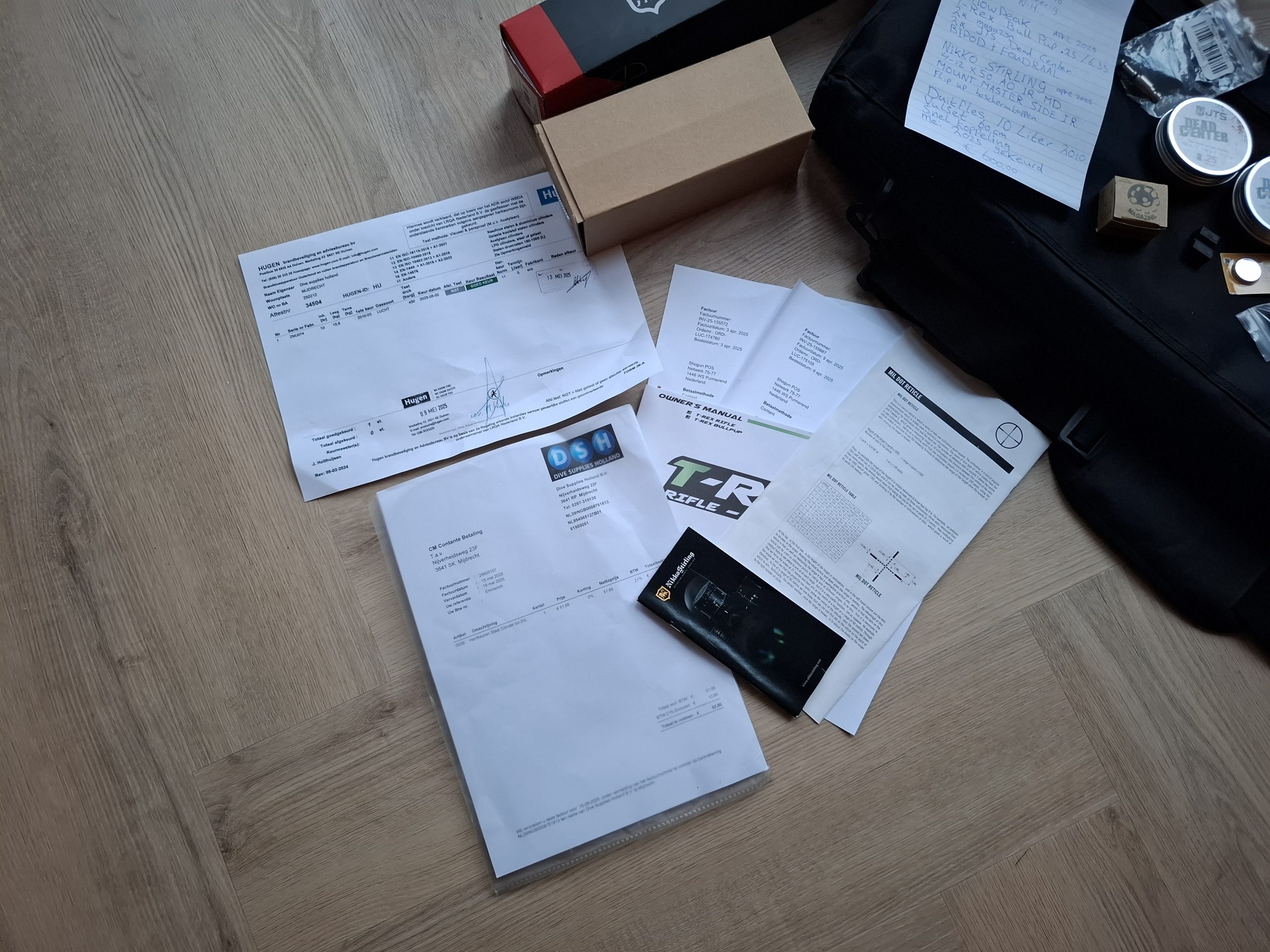 Snowpeak t-rex bullpup 6.35 Nikko stirling 4-12×50 AO IR MD