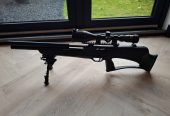 Snowpeak t-rex bullpup 6.35 Nikko stirling 4-12×50 AO IR MD