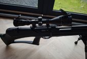 Snowpeak t-rex bullpup 6.35 Nikko stirling 4-12×50 AO IR MD