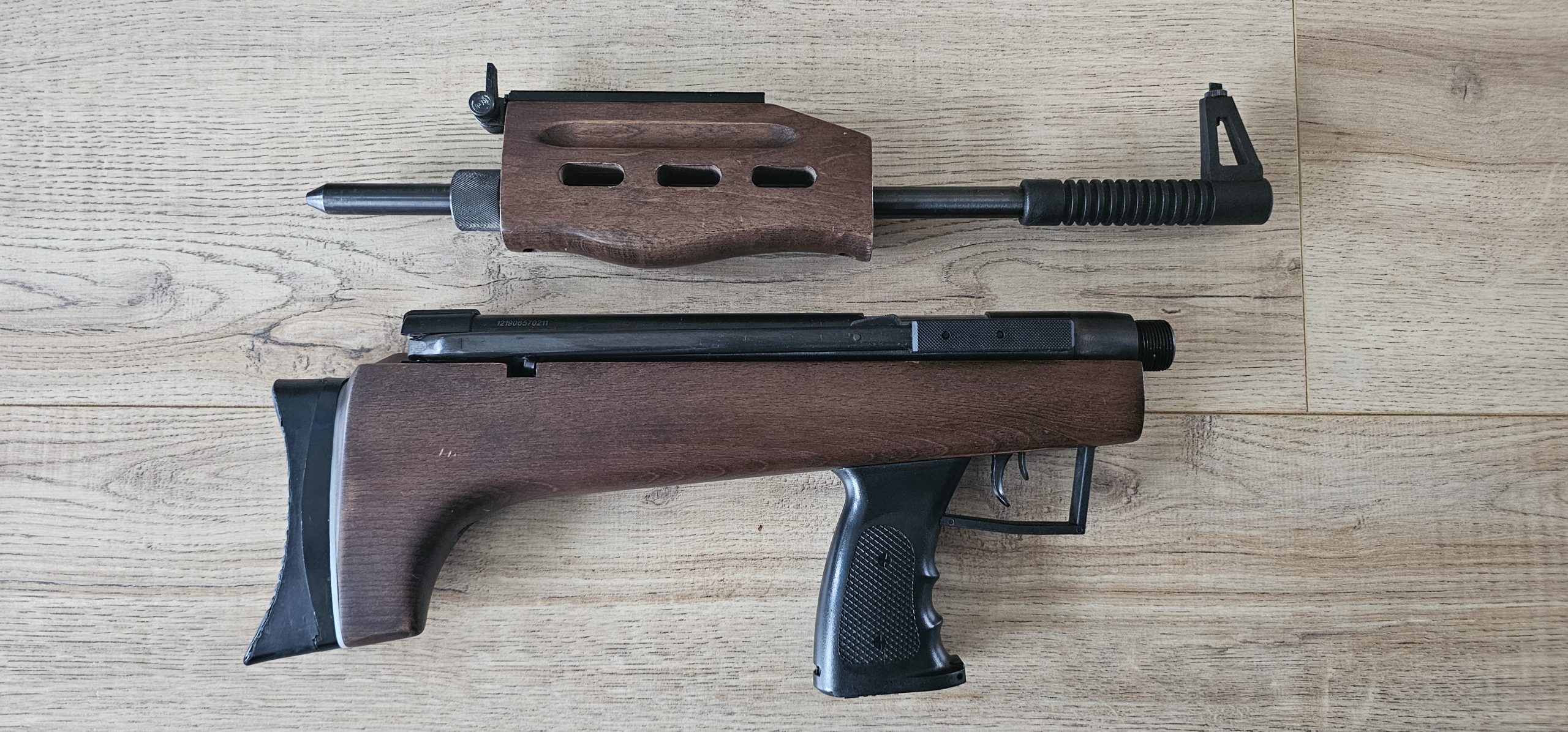 QB57 zijspanner bullpup buks