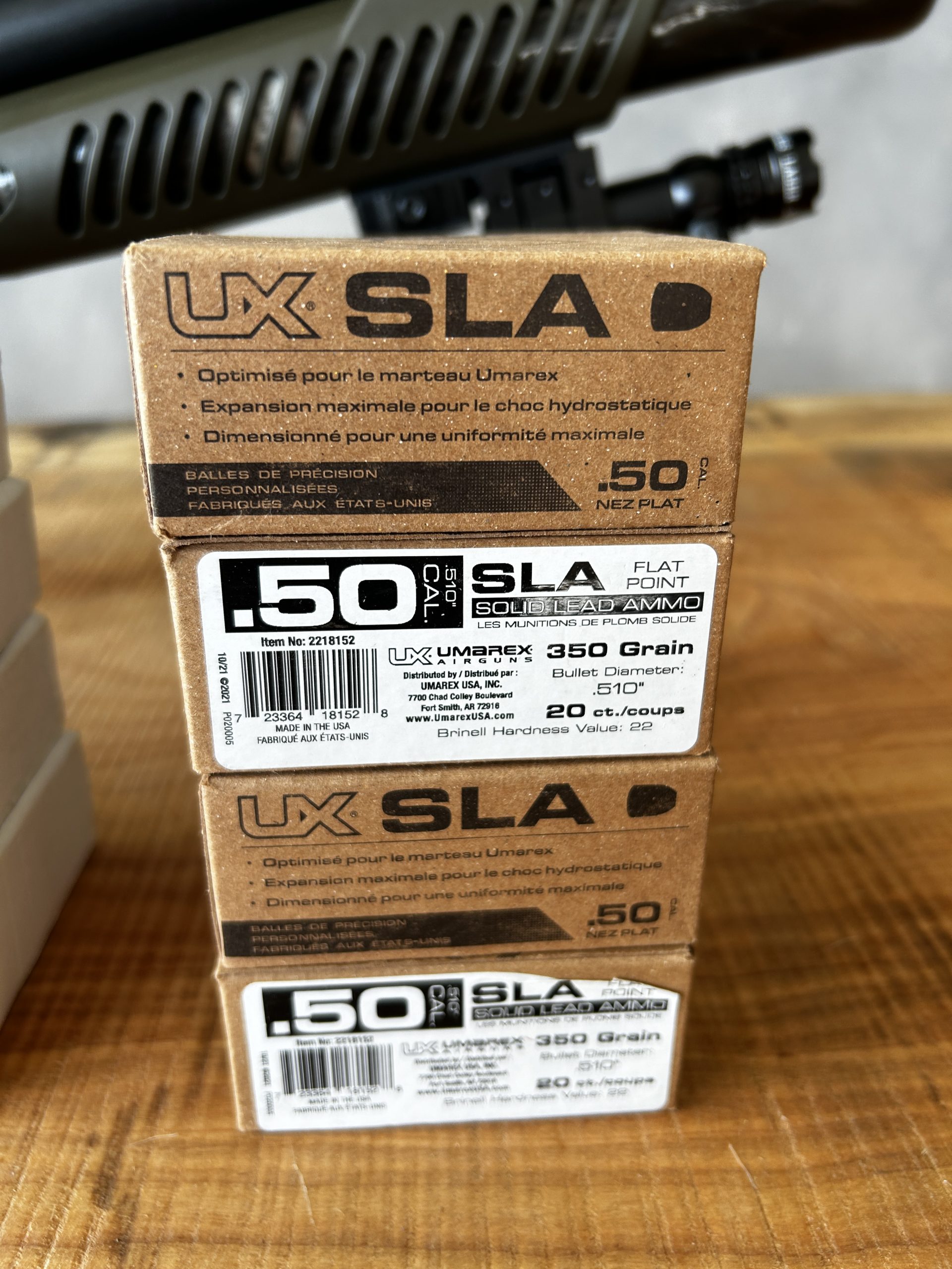 Umarex Hammer .50 PCP Luchtbuks ONGEBRUIKT!