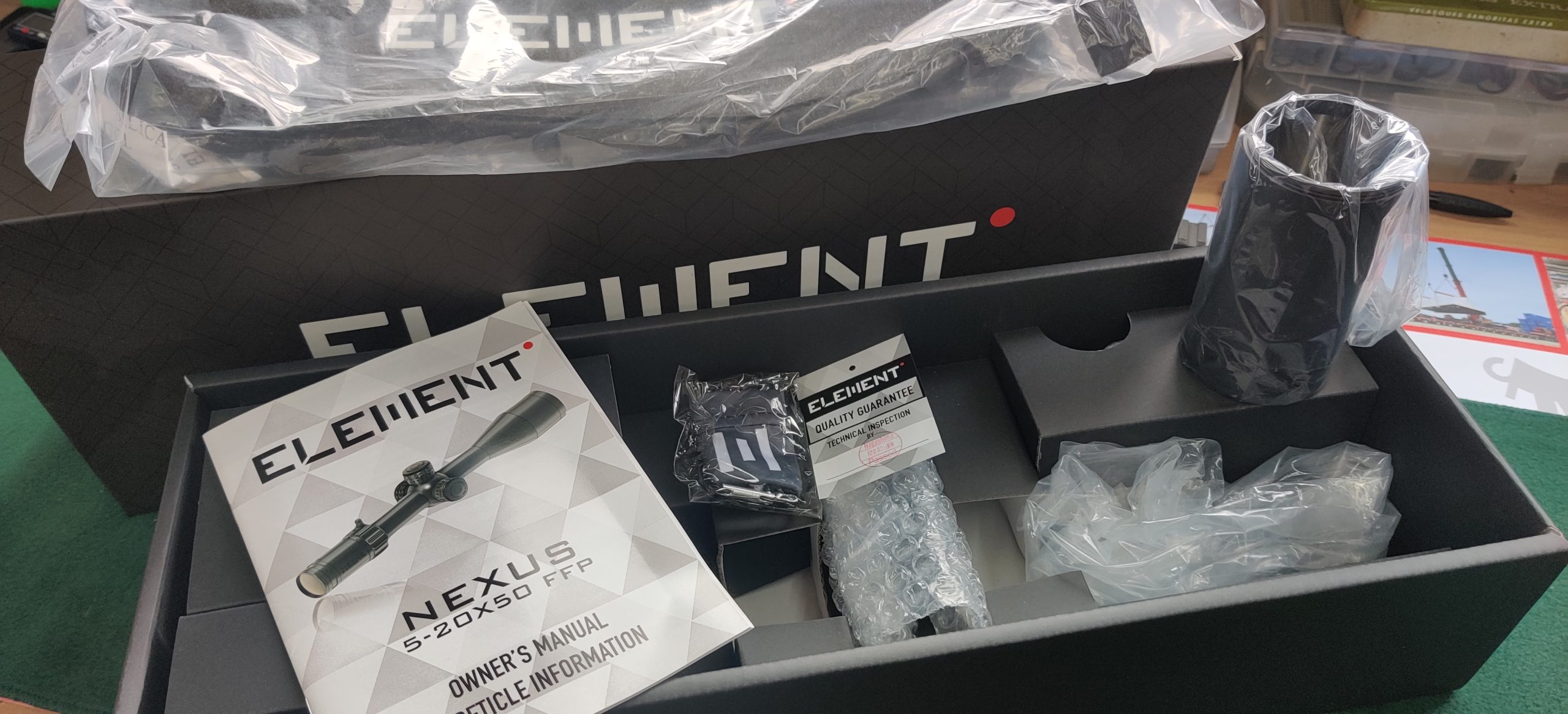 Element Optics NEXUS 5-20×50 FFP