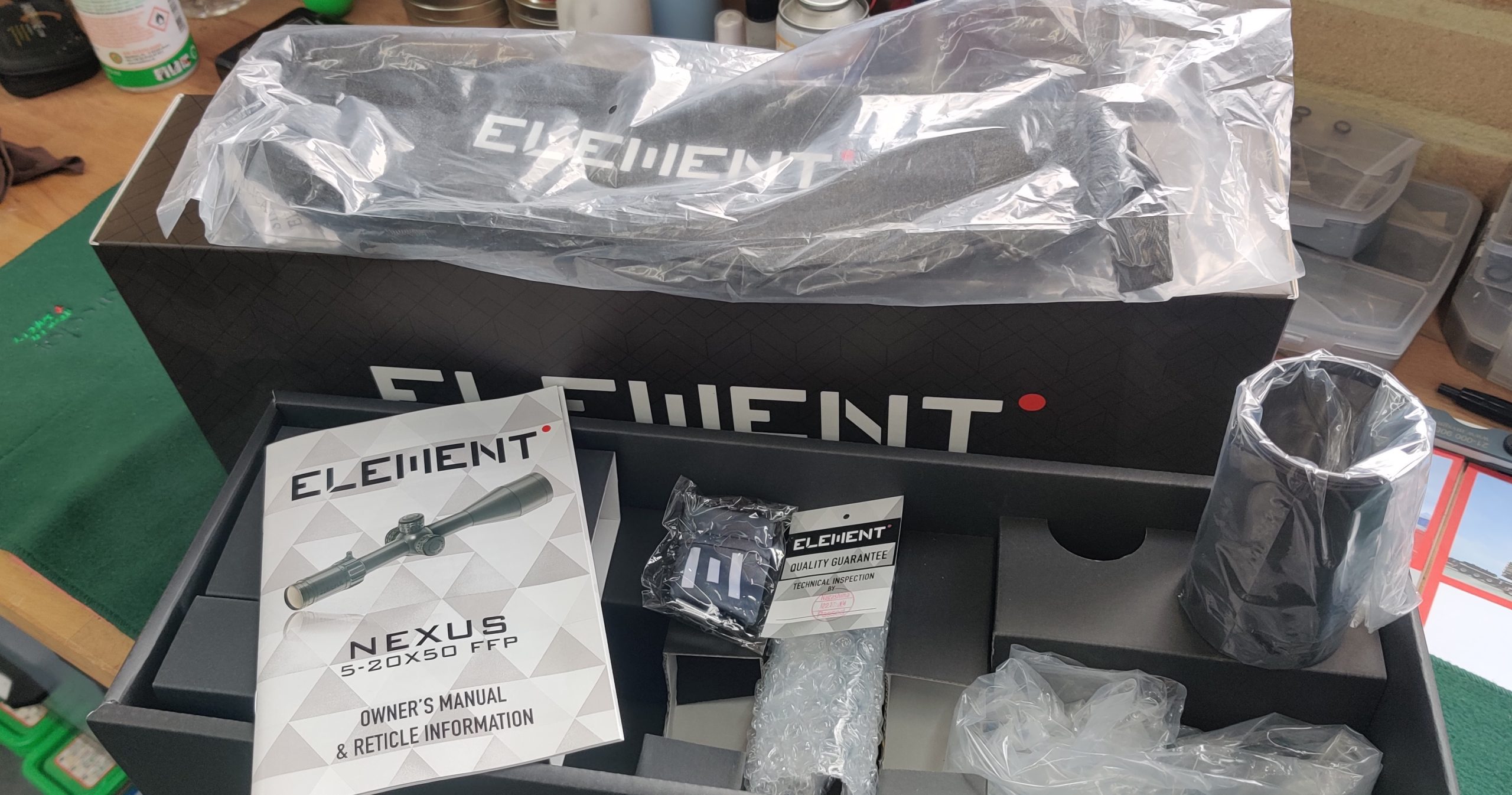 Element Optics NEXUS 5-20×50 FFP