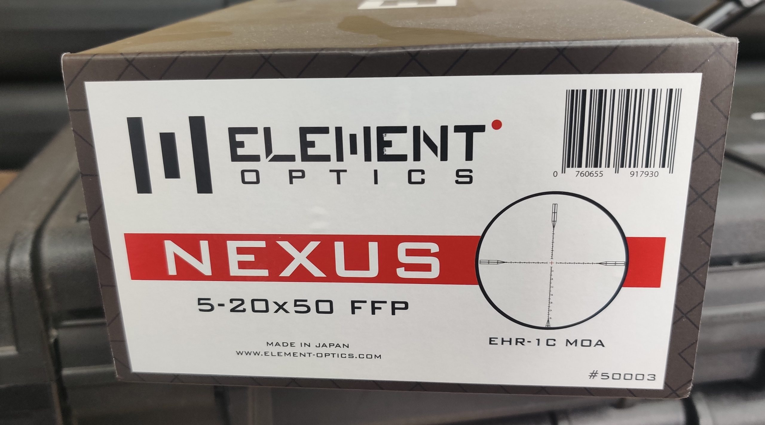 Element Optics NEXUS 5-20×50 FFP
